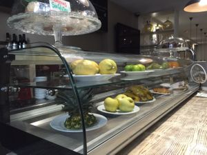 Vitrina at Happy Day Vegetariano in Barcelona