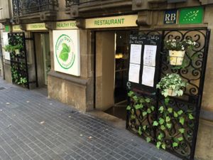 Entrada at Happy Day Vegetariano in Barcelona