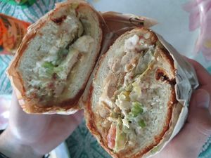 Vegan Handsome Owl  at Ike's in Walnut Creek