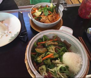 main dish at Cat Tuong in Berlin