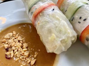 summer rolls at Cat Tuong in Berlin
