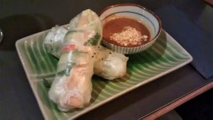 Spring rolls at Cat Tuong in Berlin