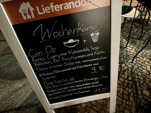 sign  at Cat Tuong in Berlin