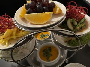 food étagère  at Cat Tuong in Berlin