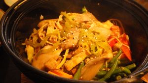 Vietnamese tofu noodles at Cat Tuong in Berlin