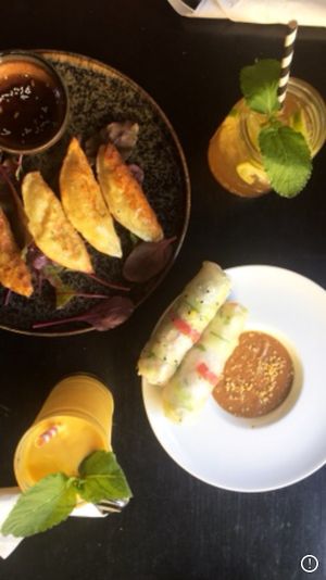 Veggie roll  at Cat Tuong in Berlin