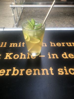 Limon and mint “lemonade at Cat Tuong in Berlin