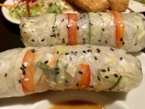 summer rolls at Cat Tuong in Berlin