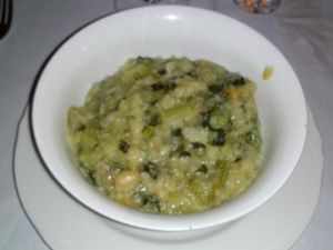 ribbilito soup at Trattoria Enzo e Piero in Florence