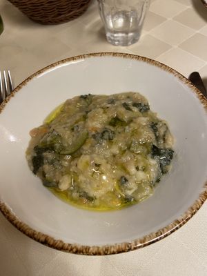 Ribollita con filo d’olio novello a crudo   at Trattoria Enzo e Piero in Florence