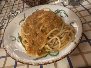   at Trattoria Enzo e Piero in Florence