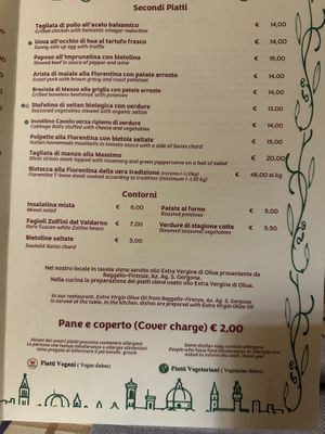   at Trattoria Enzo e Piero in Florence