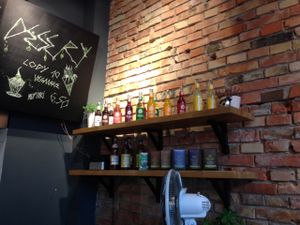 drinks on display at I Krowa Cala in Gdynia