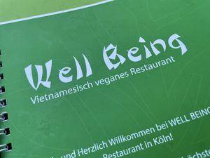 menu at Well Being II in Cologne