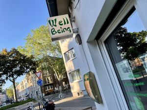 outside at Well Being II in Cologne