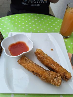 Spring rolls at Well Being II in Cologne