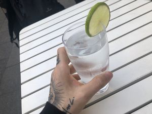 sparkling water at Well Being II in Cologne