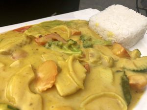 curry at Well Being II in Cologne