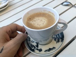 coffee at Well Being II in Cologne