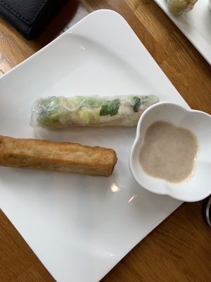 Frühlingsrolle und Sommerrolle at Well Being II in Cologne