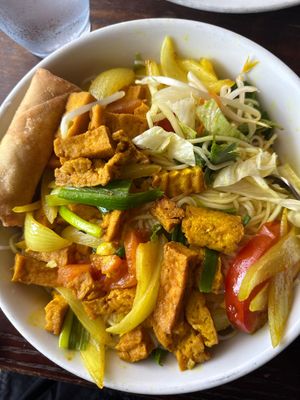 Vermicelli with tofu   at Lemongrass Bistro in Martinez