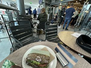 outside  at Coffee Fellows in Nuremberg