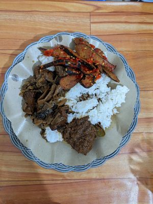  at Vegetarian Restaurant in Jakarta