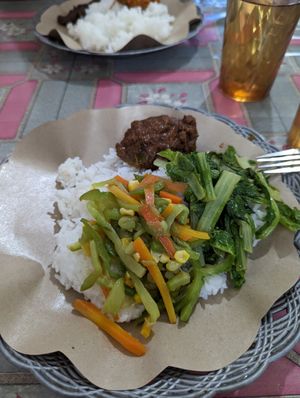  at Vegetarian Restaurant in Jakarta