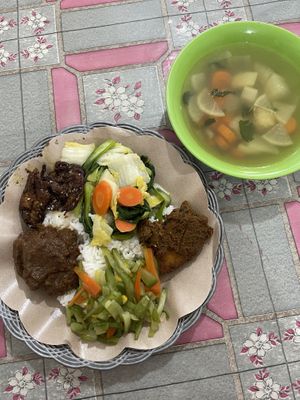   at Vegetarian Restaurant in Jakarta