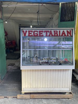   at Vegetarian Restaurant in Jakarta