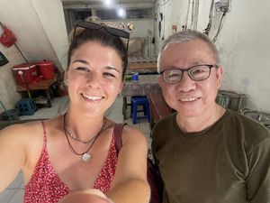   at Vegetarian Restaurant in Jakarta