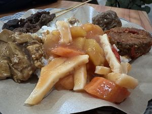   at Vegetarian Restaurant in Jakarta