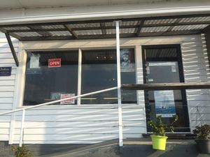 Entrance at Pasha's in Kettering