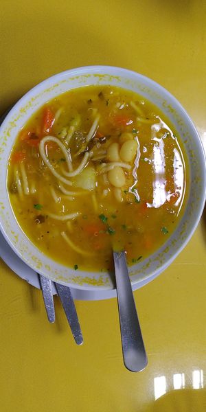 Soup at Ashkha in Arequipa
