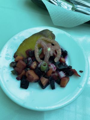 Beetroot salad  at Ashkha in Arequipa