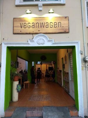 Before the name change at VeganMunch in Monterrey