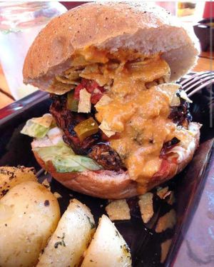 Yummy at VeganMunch in Monterrey