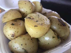 Seasoned Potatoes 🥔  at VeganMunch in Monterrey
