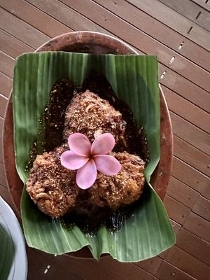 Tempeh coco  at Coco Beach in 