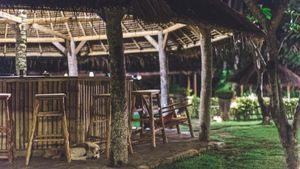 Bar area at Coco Beach in 