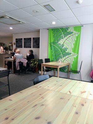 bosh at Roots Vegetarian Cafe in Lancaster