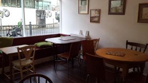 Inside Bibi's at Bibbi's Cafe in Lancaster