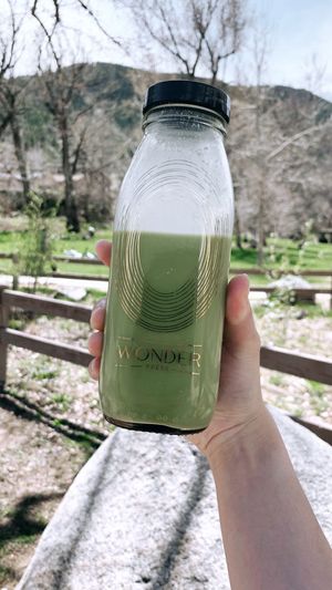 Matcha Milk at Wonder Press Juice Bar - Pop-up in Boulder
