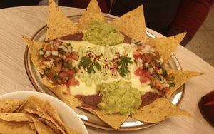 Nachos at Veg Station in Medellin