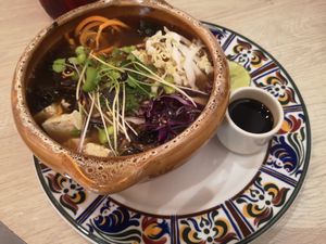 Ramen at Veg Station in Medellin
