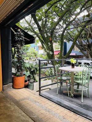 Outside   at Veg Station in Medellin