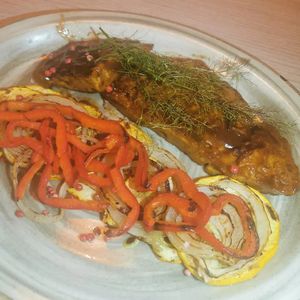 Seitan Steak at Veg Station in Medellin