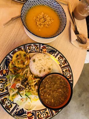 Today's special   at Veg Station in Medellin