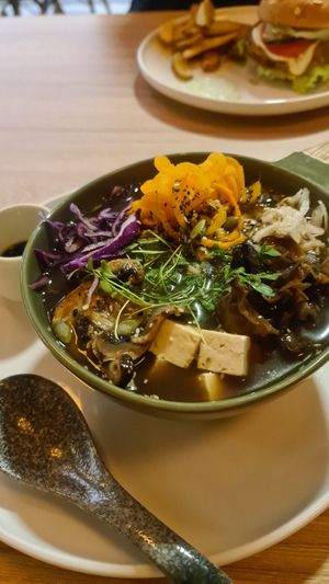 Ramen at Veg Station in Medellin
