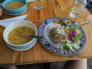 Best lunch special!!! at Veg Station in Medellin